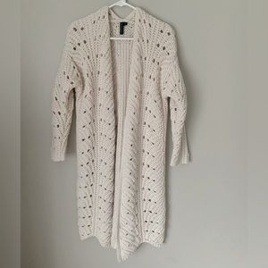 Beautiful Super Soft Crochet Style Sweater.